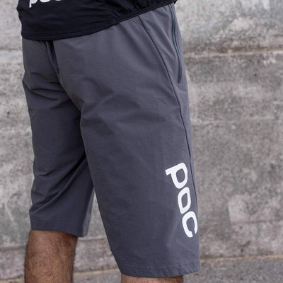 Pantaloncini Poc Essential Enduro - Grigio scuro