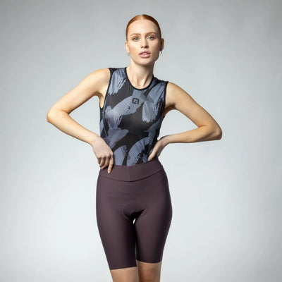 Pantaloncini donna Ale PR-E Master 2.0 - Marrone