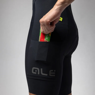 Salopette Ale Off Road Gravel Pro - Nero