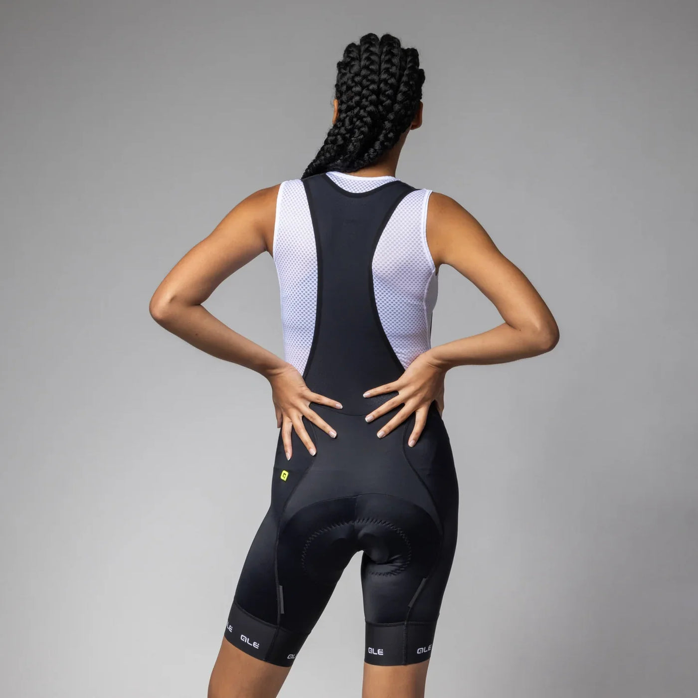 Salopette donna Ale PR-E Strada 2.0 - Nero bianco