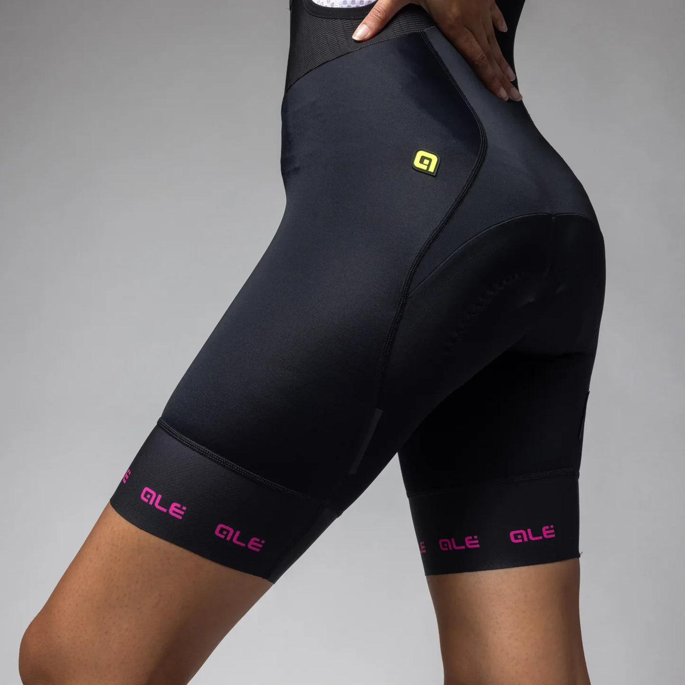 Salopette donna Ale PR-E Strada 2.0 - Nero fucsia