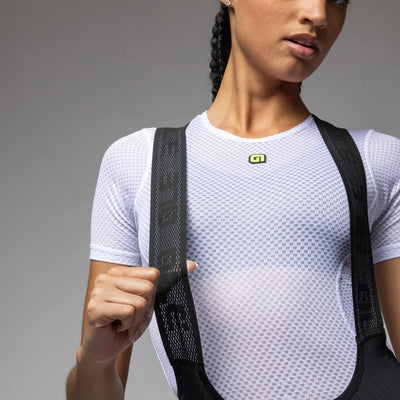 Salopette donna Ale PR-E Strada 2.0 - Nero fucsia