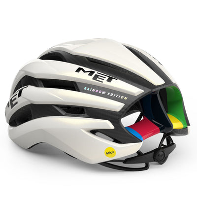 Casco Met Trenta 3K Carbon Mips Tadej Pogacar - Rainbow Edition