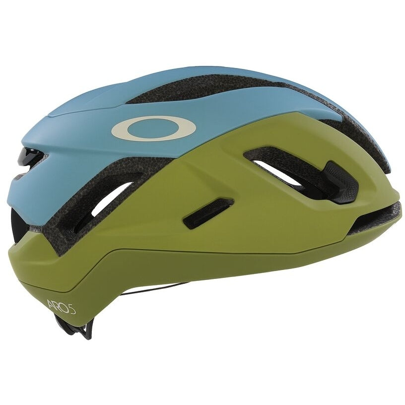 Casco Oakley ARO5 Race Mips - Verde blu