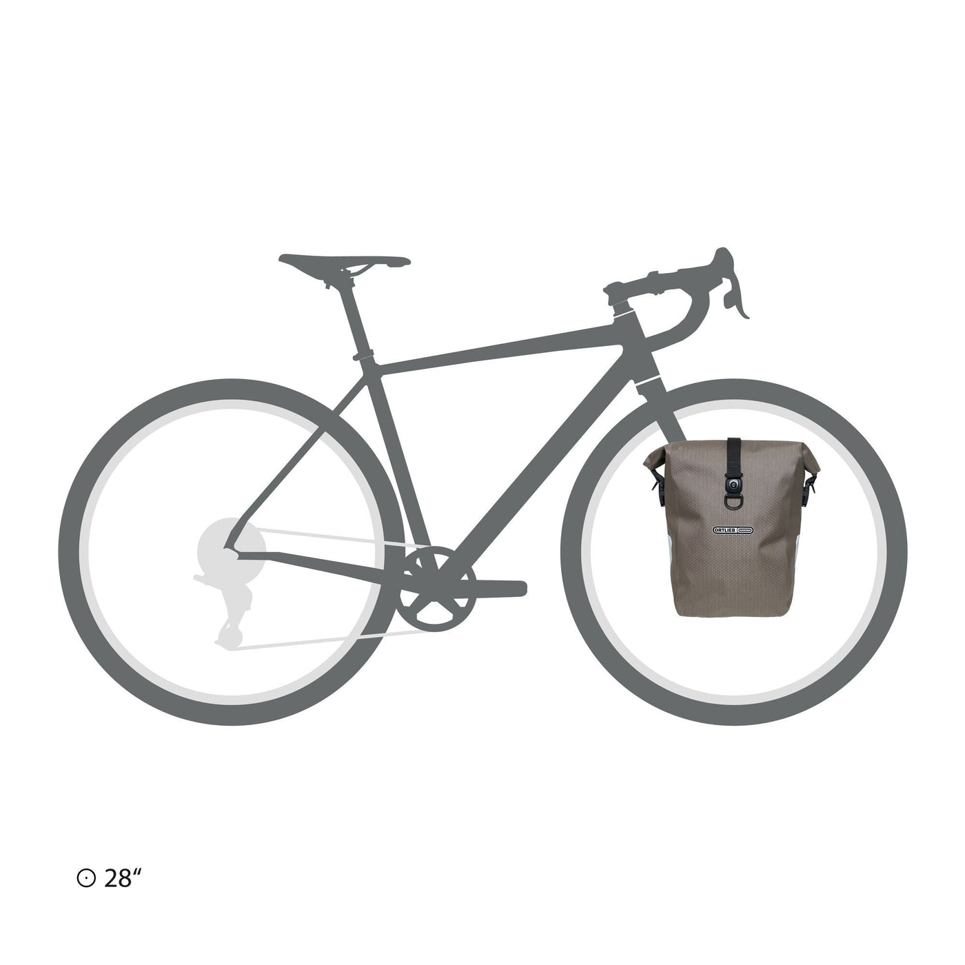 Ortlieb Gravel Pack Pannier Bag - Pair