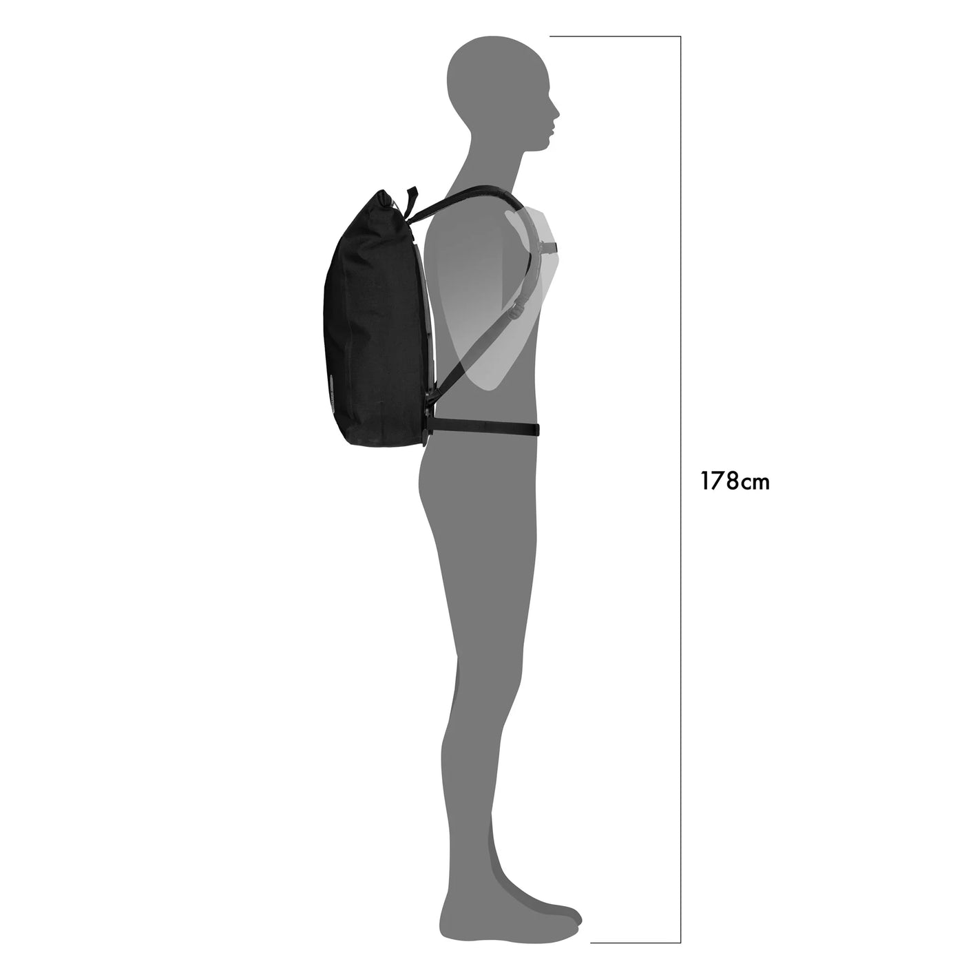Zaino Ortlieb Velocity 23L - Nero