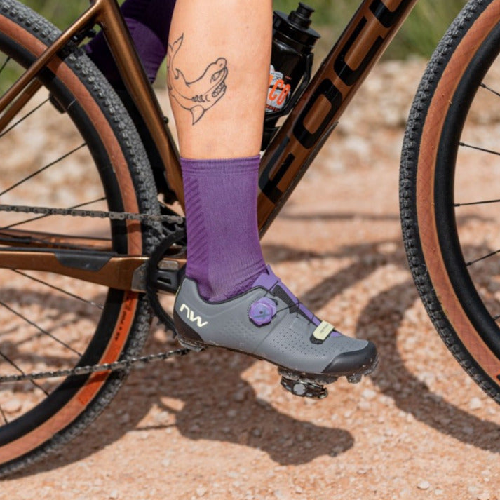 Scarpe mtb donna Northwave Razer - Grigio scuro