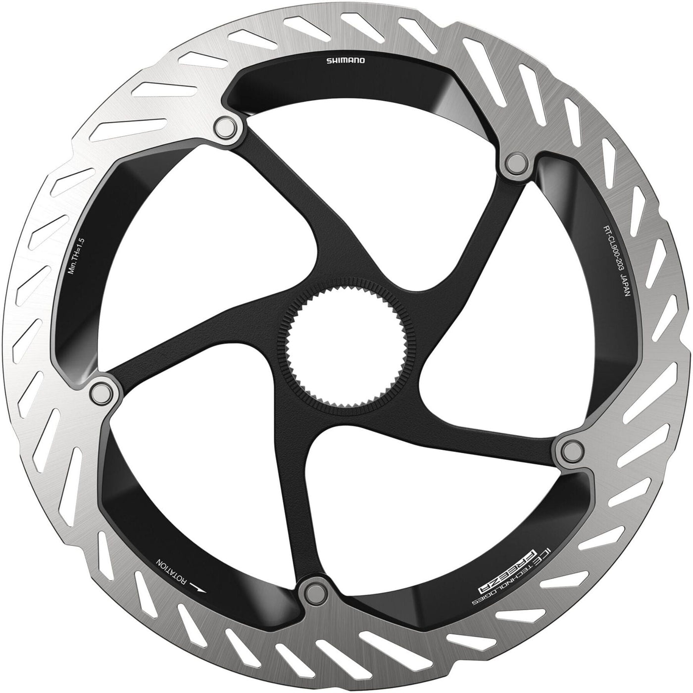 Shimano XTR RT-CL900 Ice Tech FREEZA Disc Brake Rotor with External Lockring