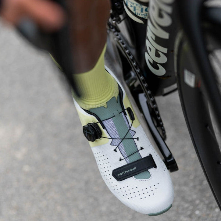 Scarpe Northwave Storm Carbon - Bianco verde