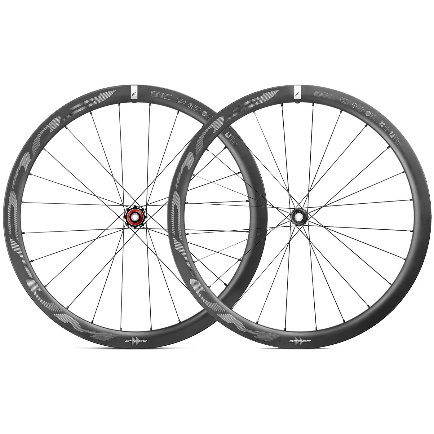 Ruote Fulcrum Speed Team 42 DB - Nero