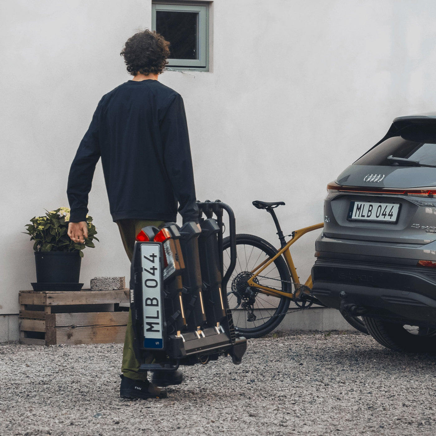 Portabici auto Thule EasyFold 3 - 2 Bike