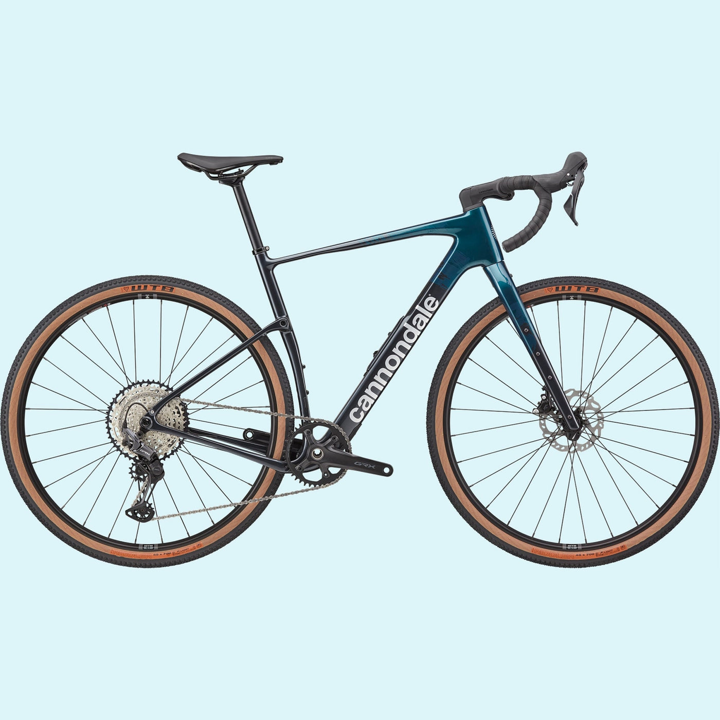 Cannondale Topstone Carbon 3 GRX 1x - Blu